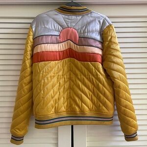 Classic Rock Couture Dolly Western Jacket Mustard Bomber - Size Large